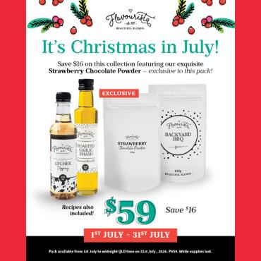 Arrangement of Christmas in July Pack - Small