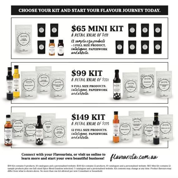 Arrangement of $149 Starter Kit